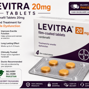 Levitra 20mg Tablets in Pakistan