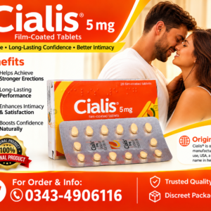 Cialis 5mg Tablets in Pakistan
