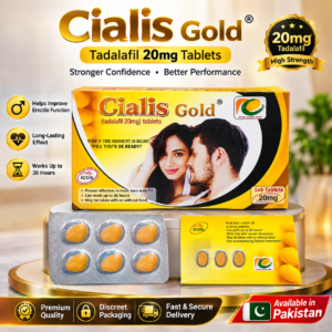 Cialis Gold 20mg Tablets in Pakistan - Tadalafil 20mg 6 Tablets