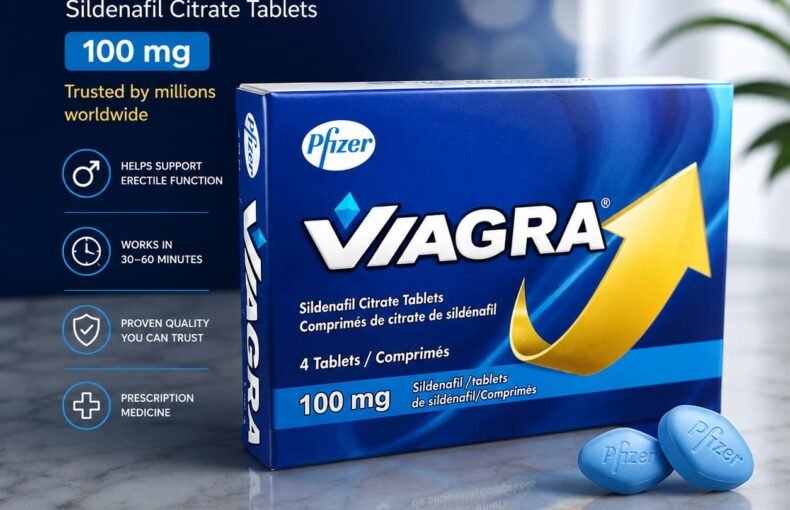 Viagra 100mg (Sildenafil) Tablets